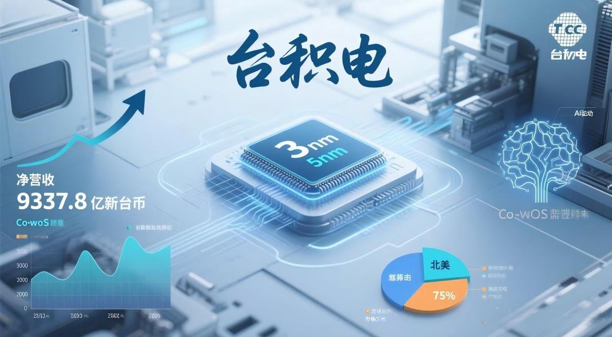 台积电 2025 年 Q2 业绩亮眼：AI 芯片成增长引擎，北美营收占比超七成